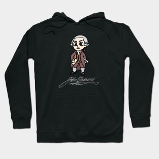 Chibi John Hancock with Signature (Small Print) Hoodie